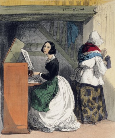 Un allievo della scuola di musica, da 